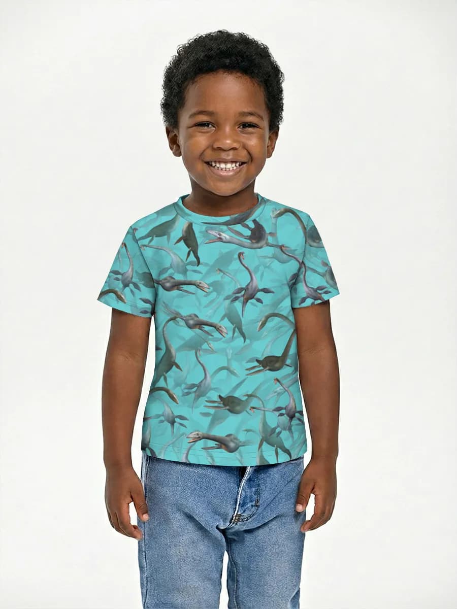Children's cotton T-shirt (for boys. Copy)