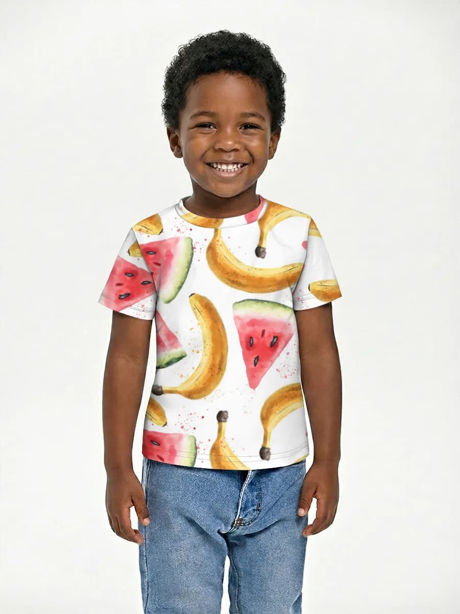 Children's cotton T-shirt (for boys. Copy)