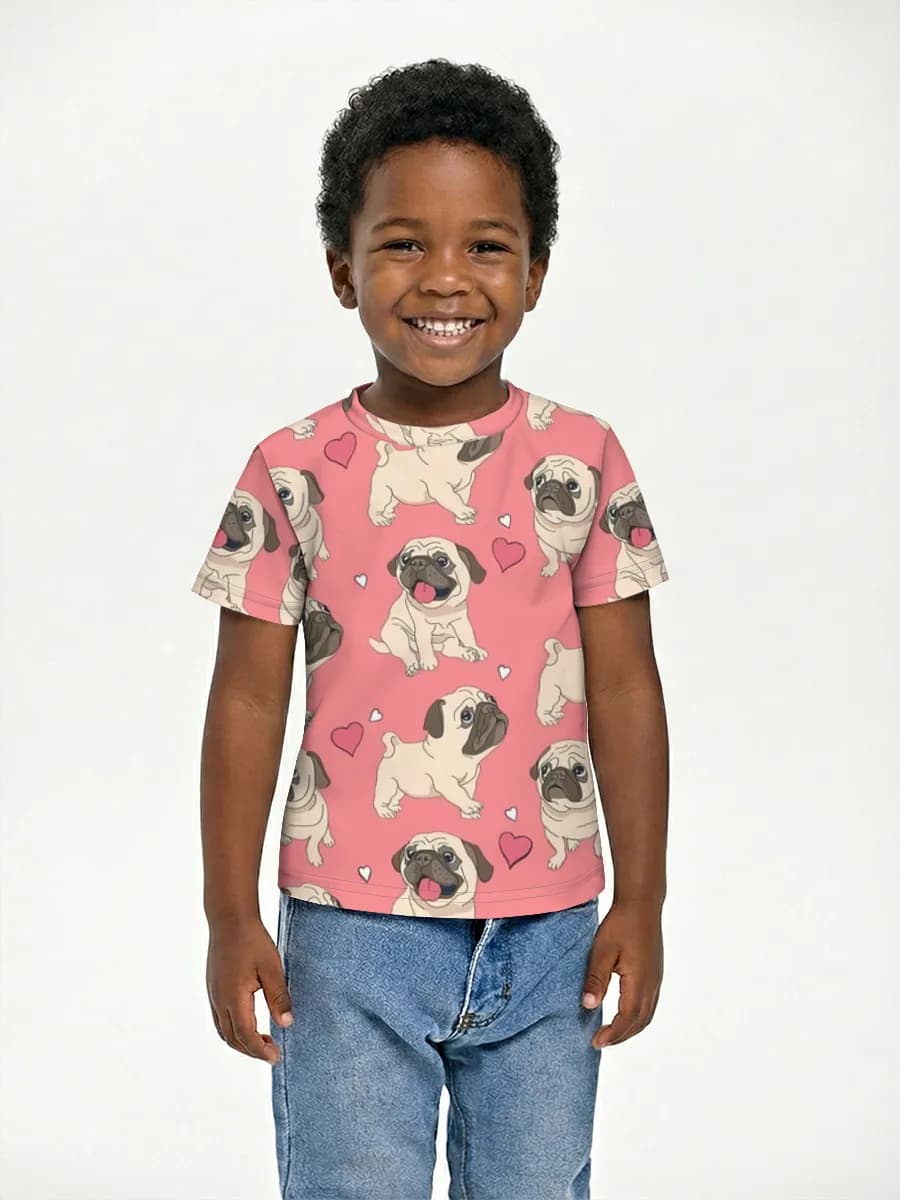 Children's cotton T-shirt (for boys. Copy)