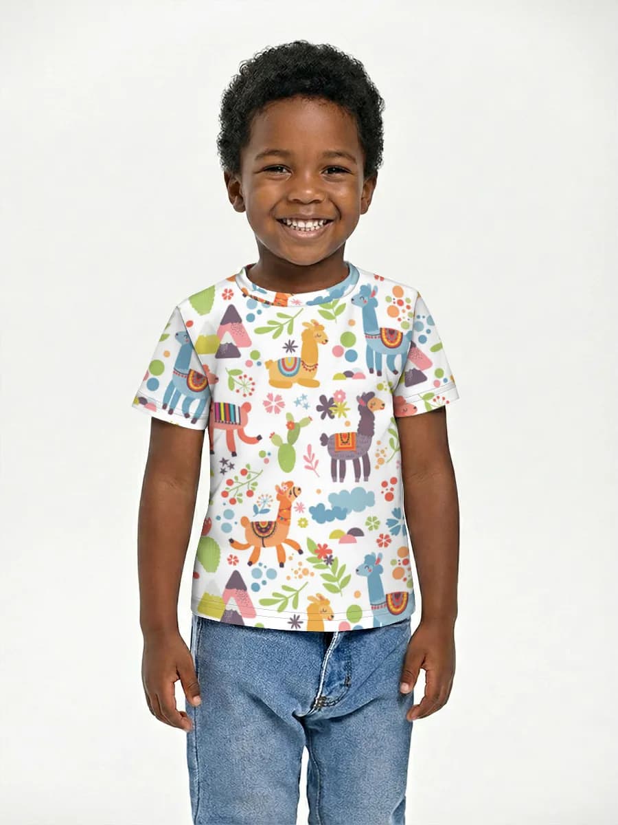 Children's cotton T-shirt (for boys. Copy)