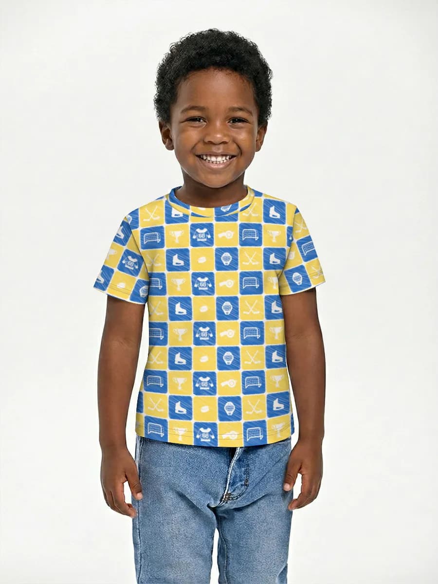 Children's cotton T-shirt (for boys. Copy)