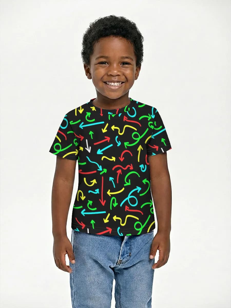 Children's cotton T-shirt (for boys. Copy)
