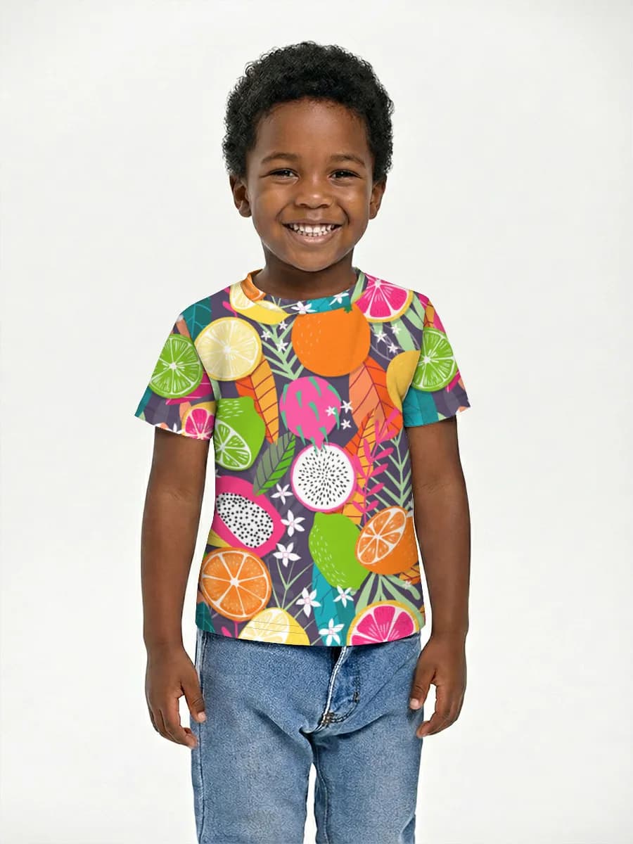 Children's cotton T-shirt (for boys. Copy)