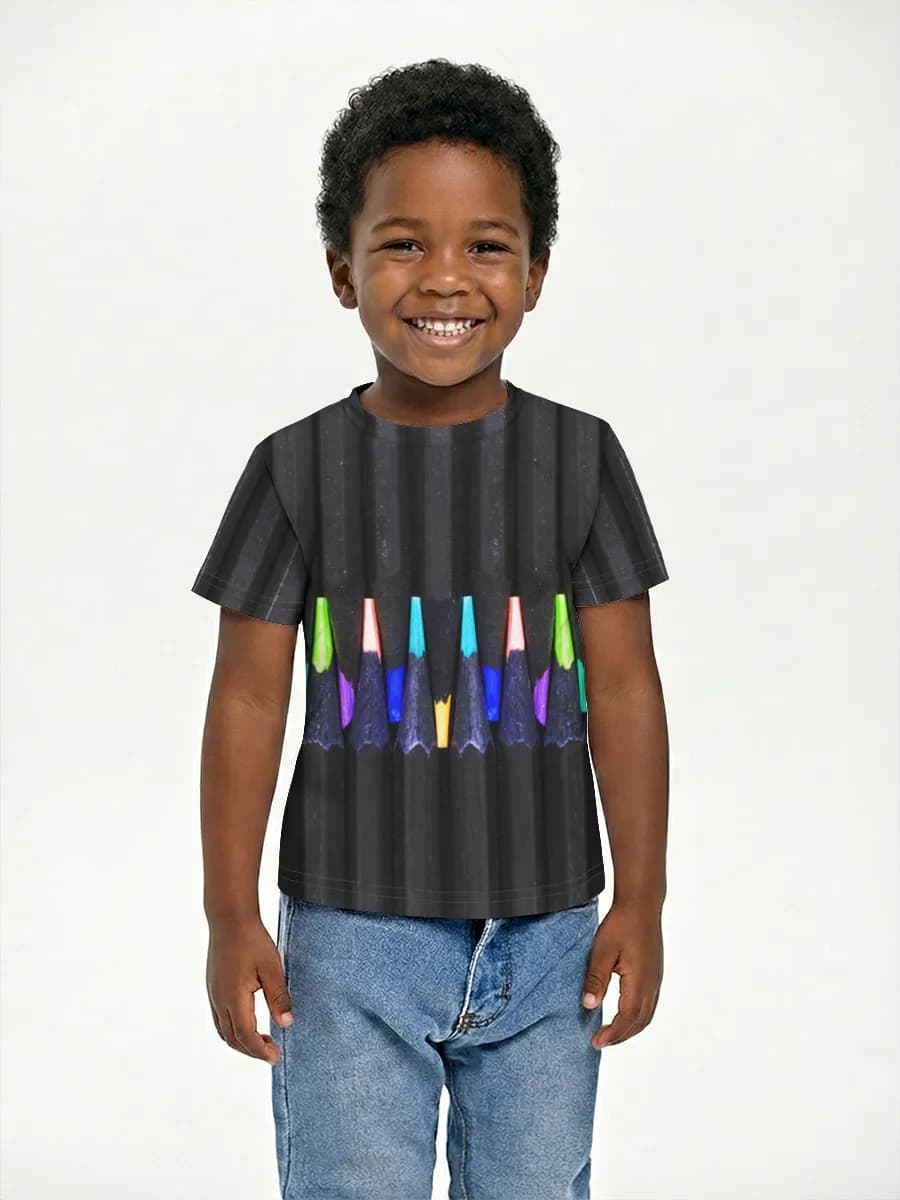 Children's cotton T-shirt (for boys. Copy)
