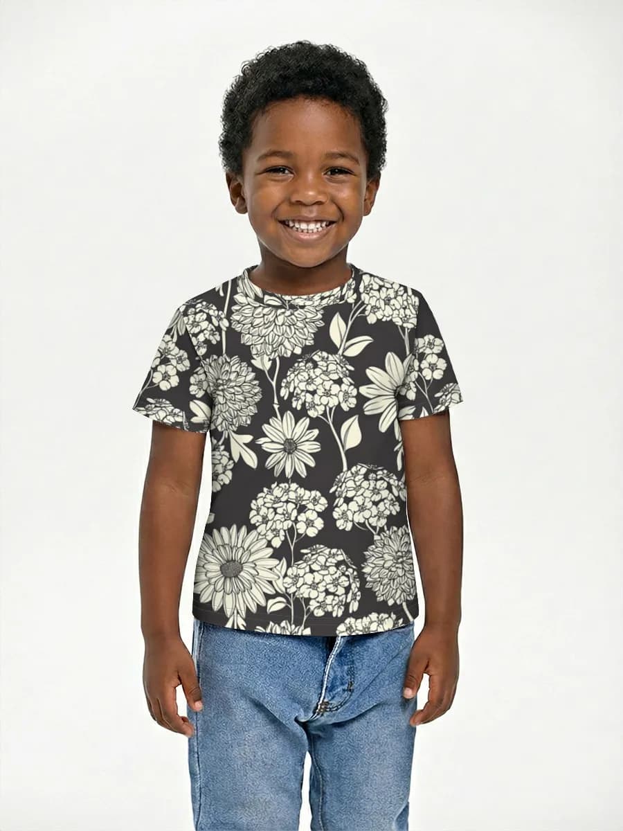 Children's cotton T-shirt (for boys. Copy)