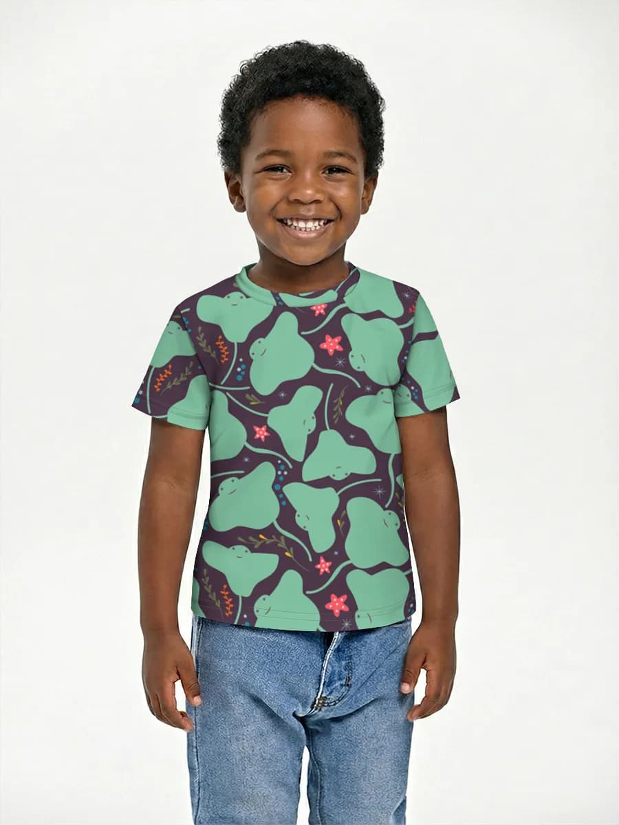 Children's cotton T-shirt (for boys. Copy)