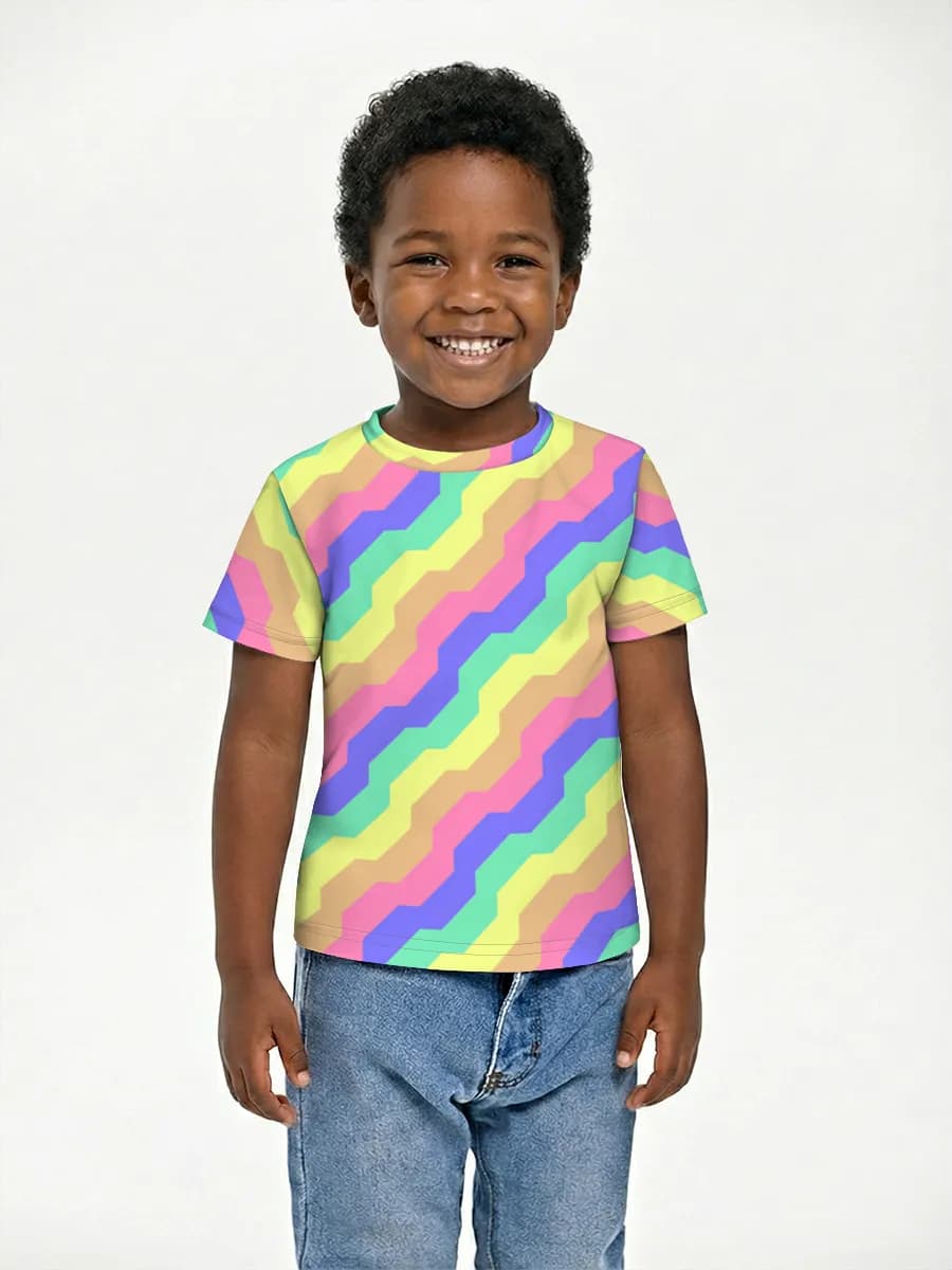 Pastel Zigzag Stripes