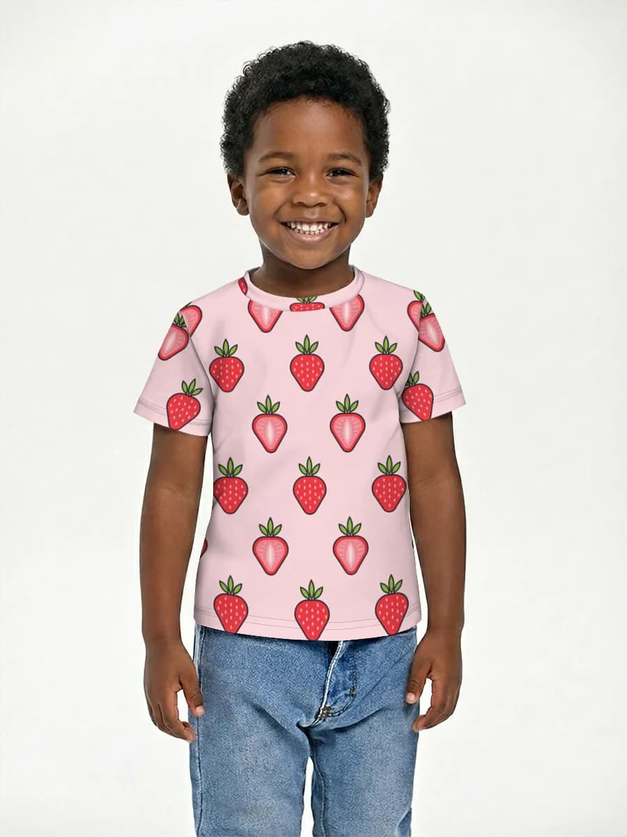Children's cotton T-shirt (for boys. Copy)