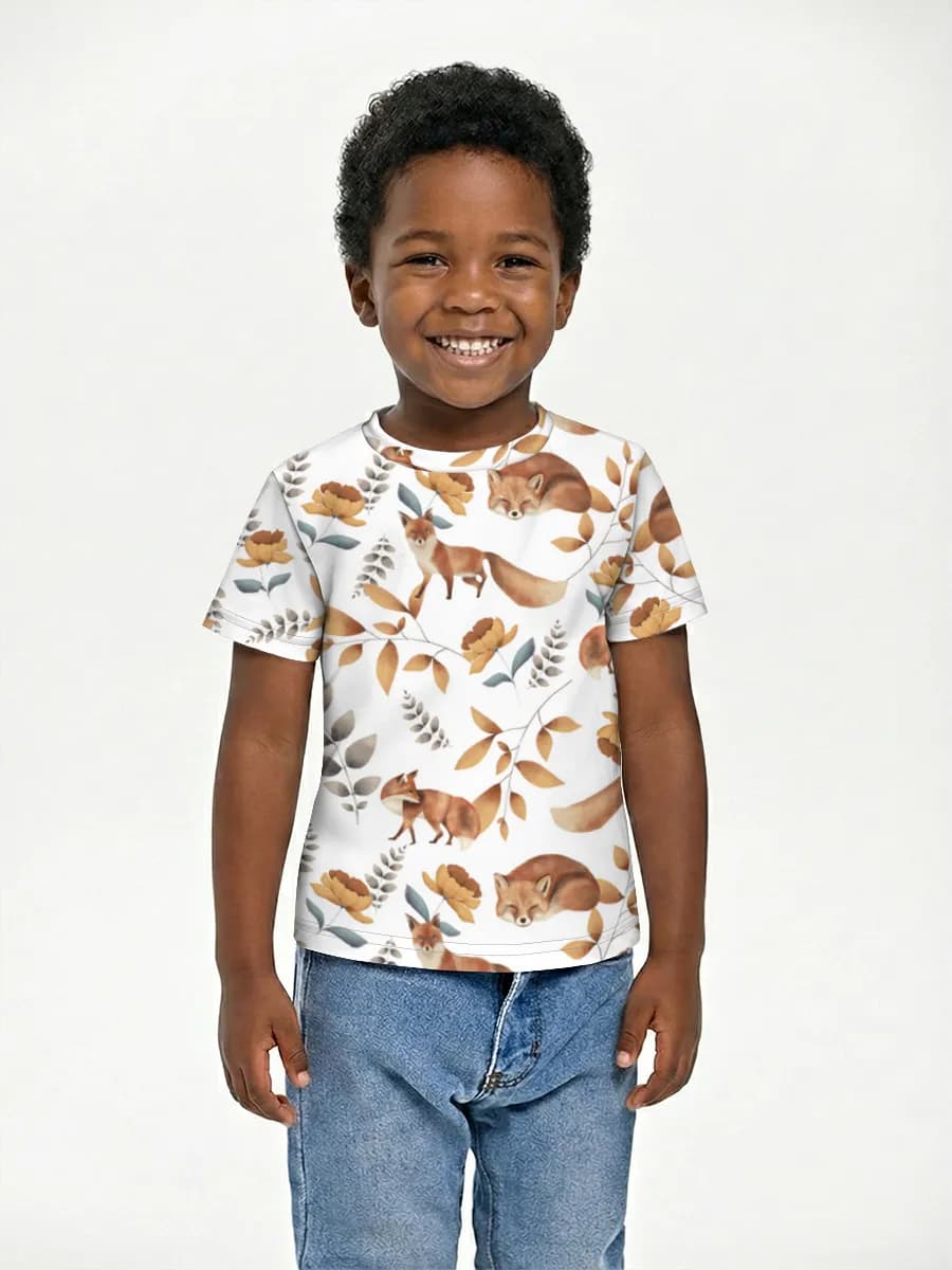 Children's cotton T-shirt (for boys. Copy)