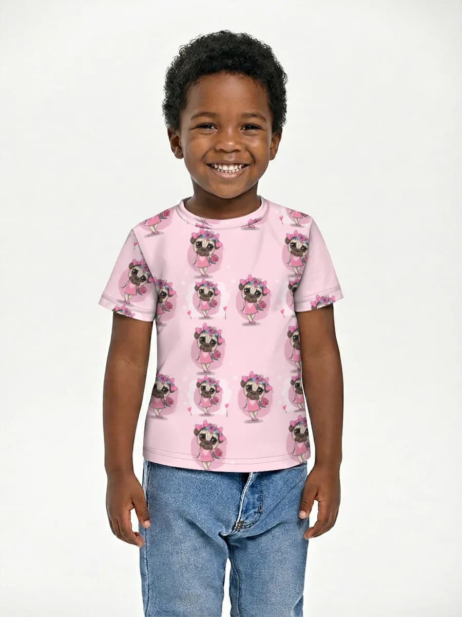 Children's cotton T-shirt (for boys. Copy)