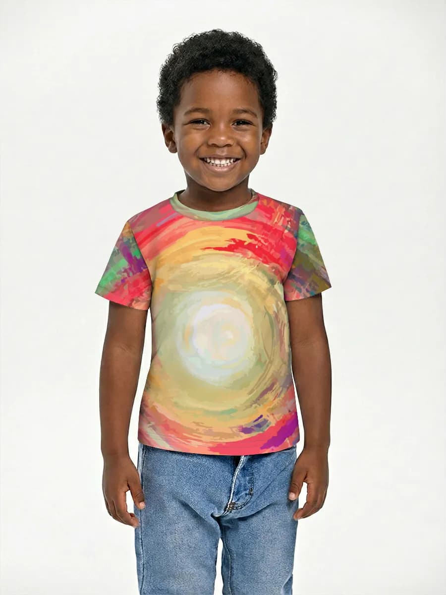 Children's cotton T-shirt (for boys. Copy)
