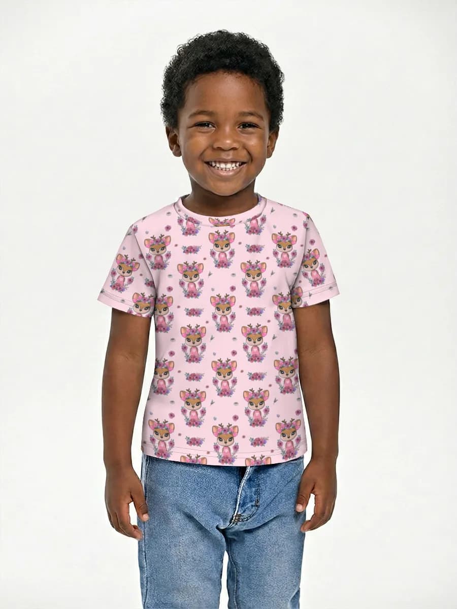 Children's cotton T-shirt (for boys. Copy)