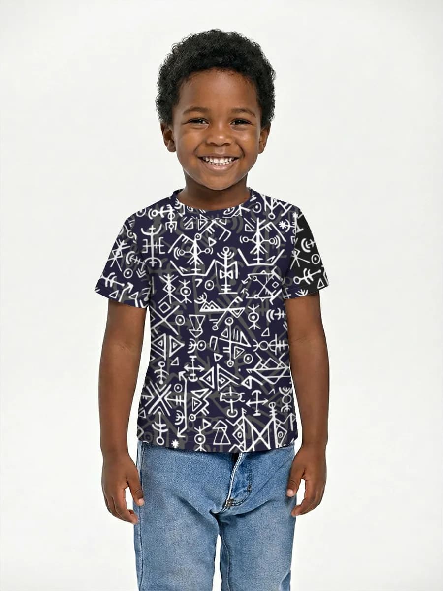Children's cotton T-shirt (for boys. Copy)