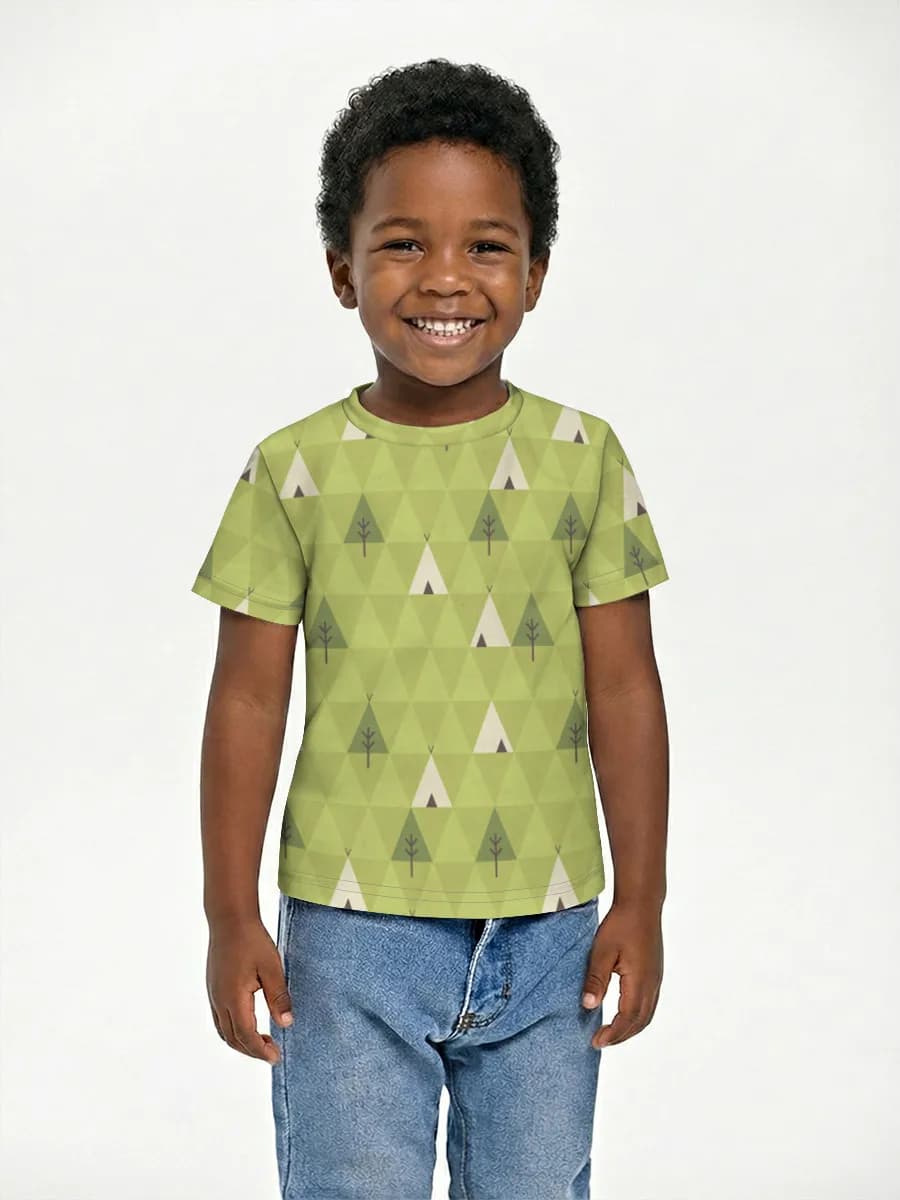 Children's cotton T-shirt (for boys. Copy)
