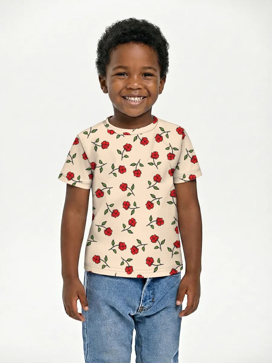 Children's cotton T-shirt (for boys. Copy)