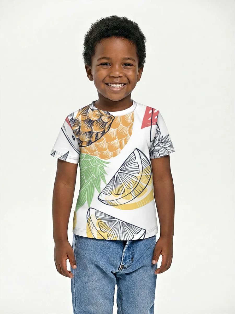 Children's cotton T-shirt (for boys. Copy)