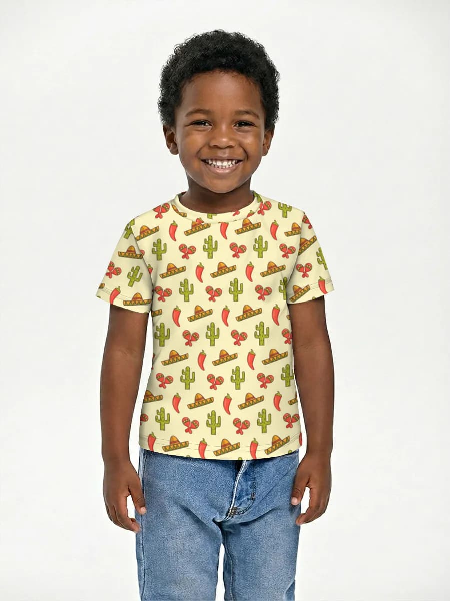 Children's cotton T-shirt (for boys. Copy)