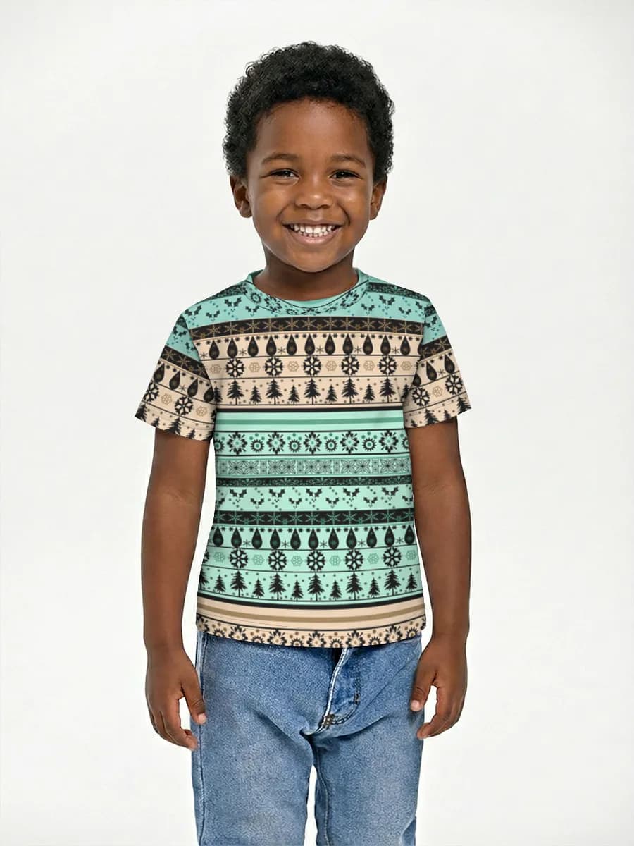 Children's cotton T-shirt (for boys. Copy)