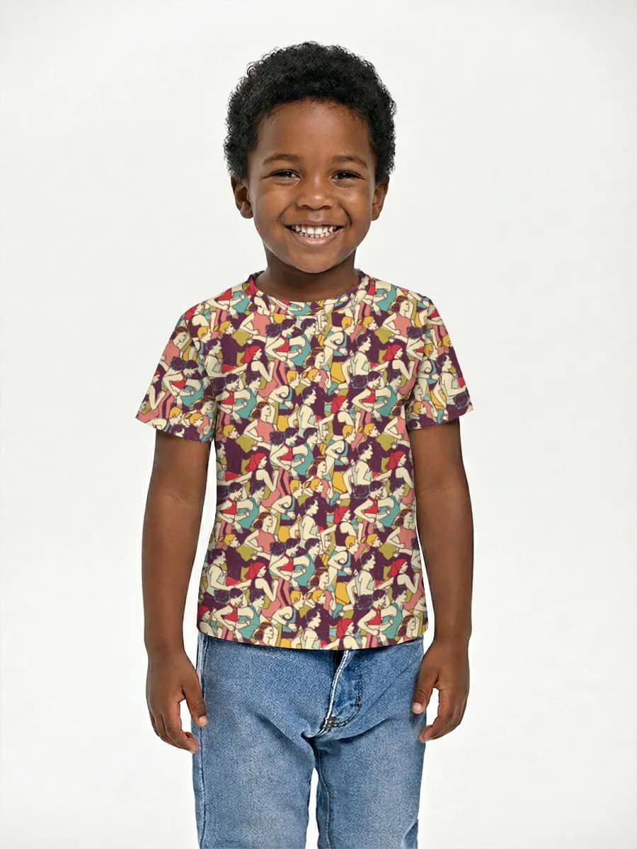 Children's cotton T-shirt (for boys. Copy)