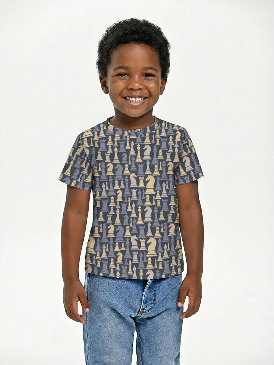 Children's cotton T-shirt (for boys. Copy)