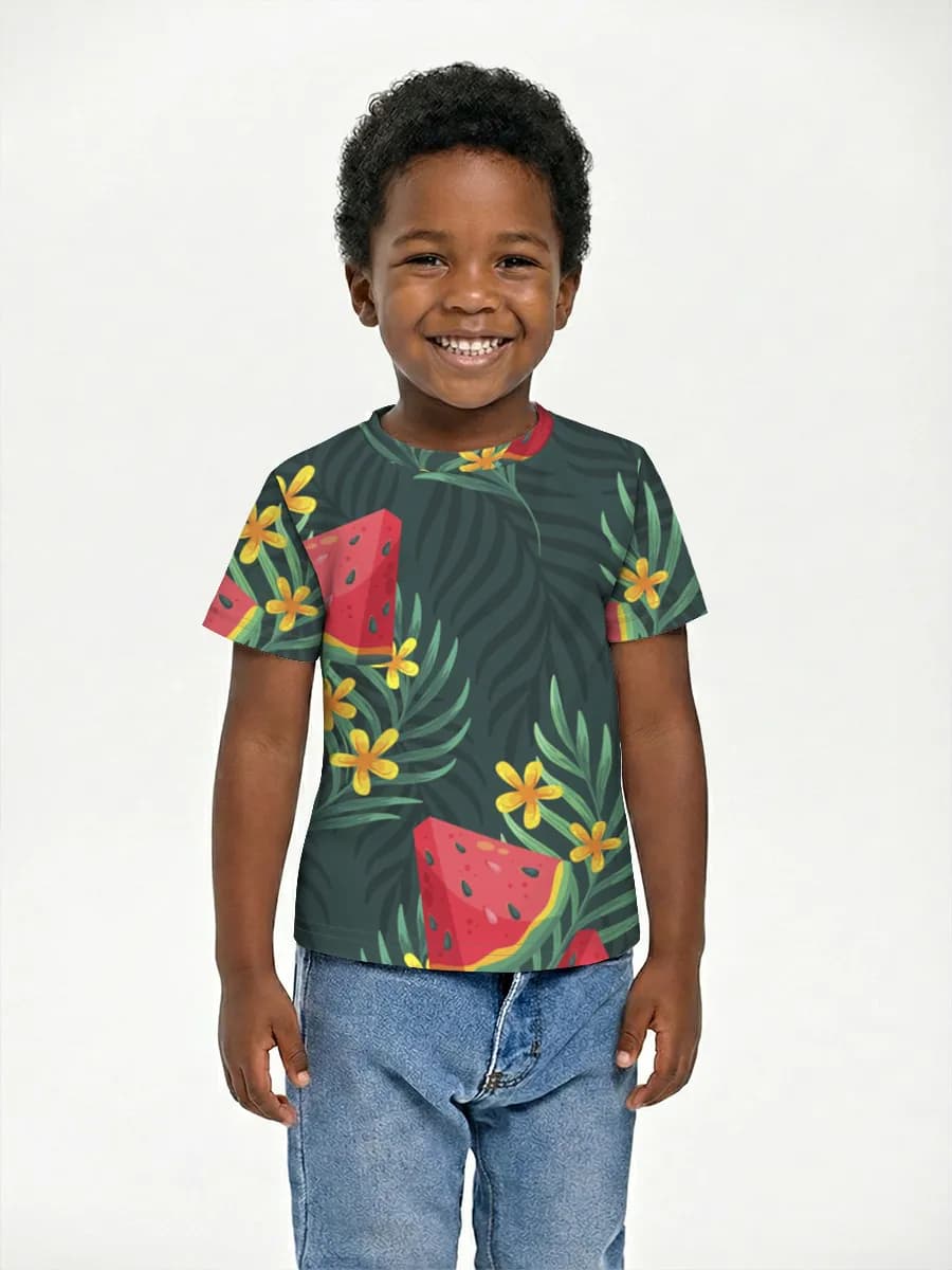 Children's cotton T-shirt (for boys. Copy)