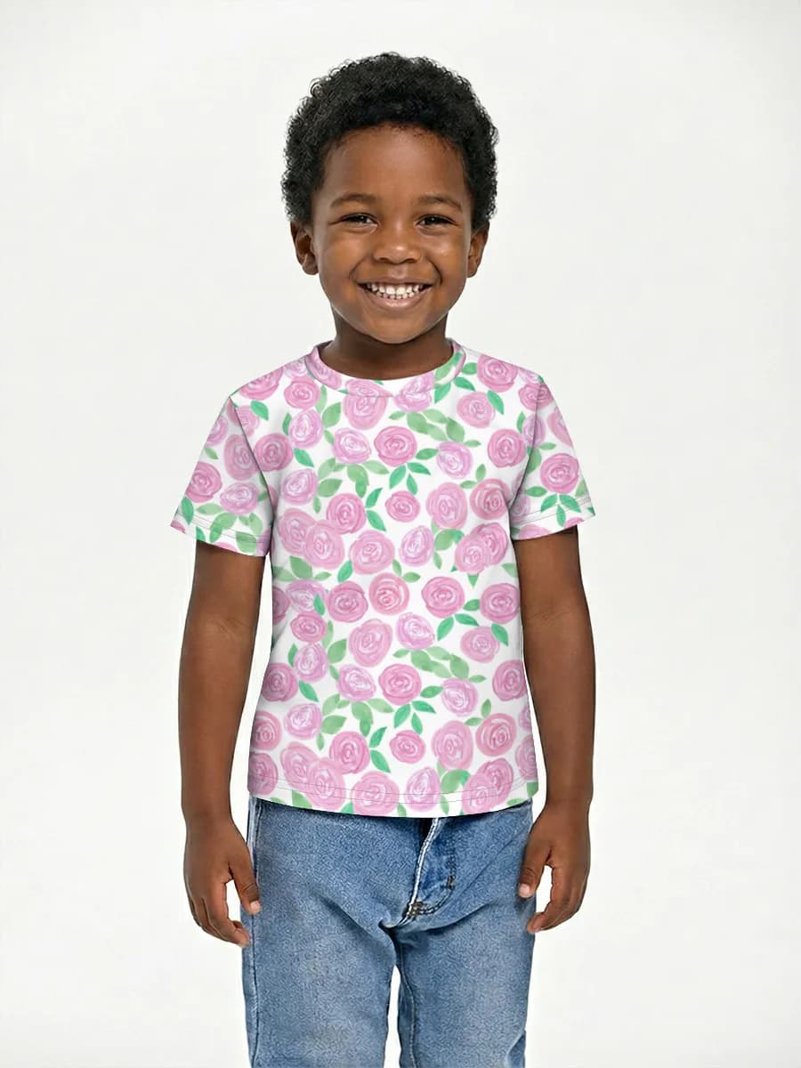 Children's cotton T-shirt (for boys. Copy)