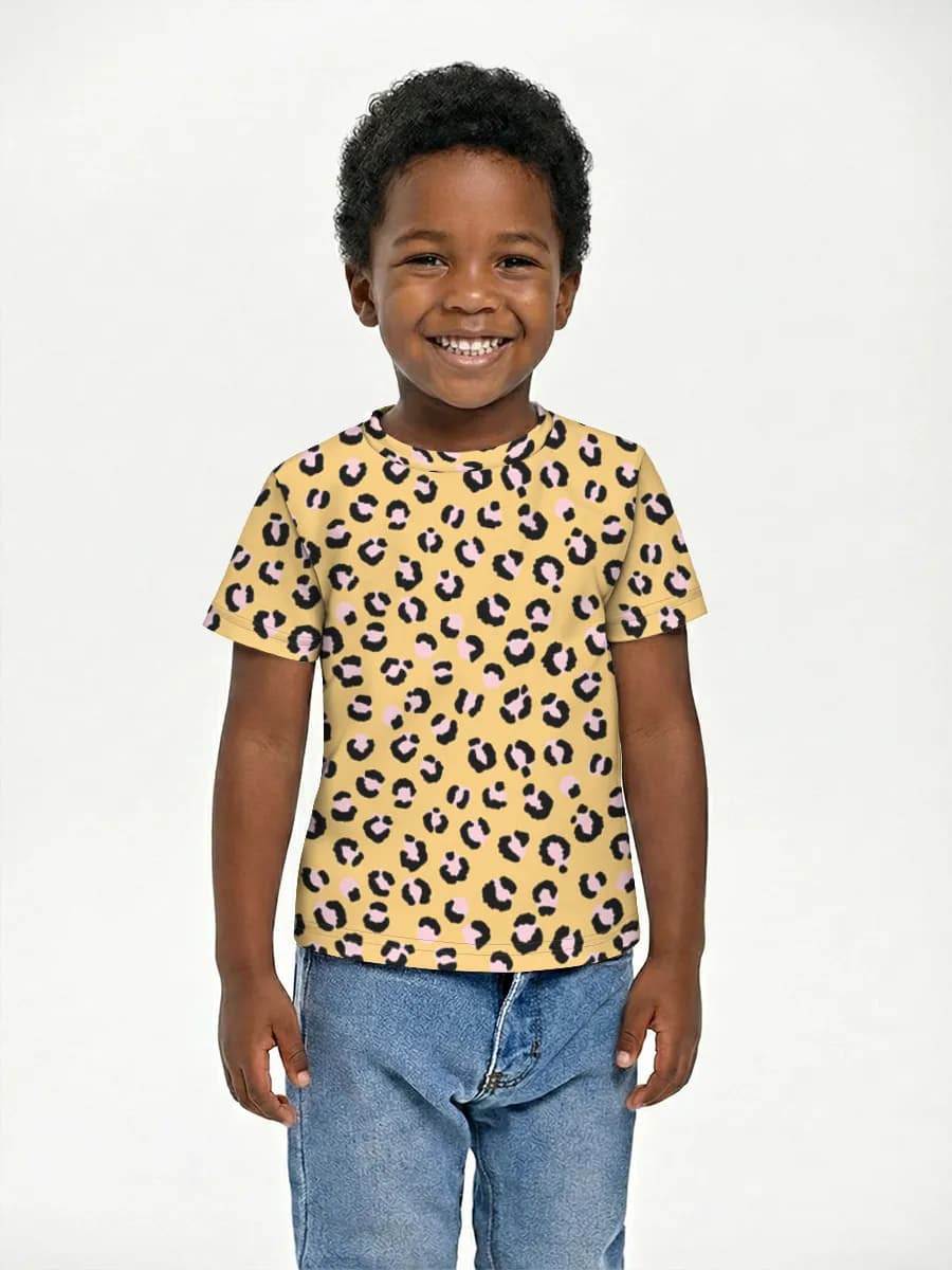 Children's cotton T-shirt (for boys. Copy)