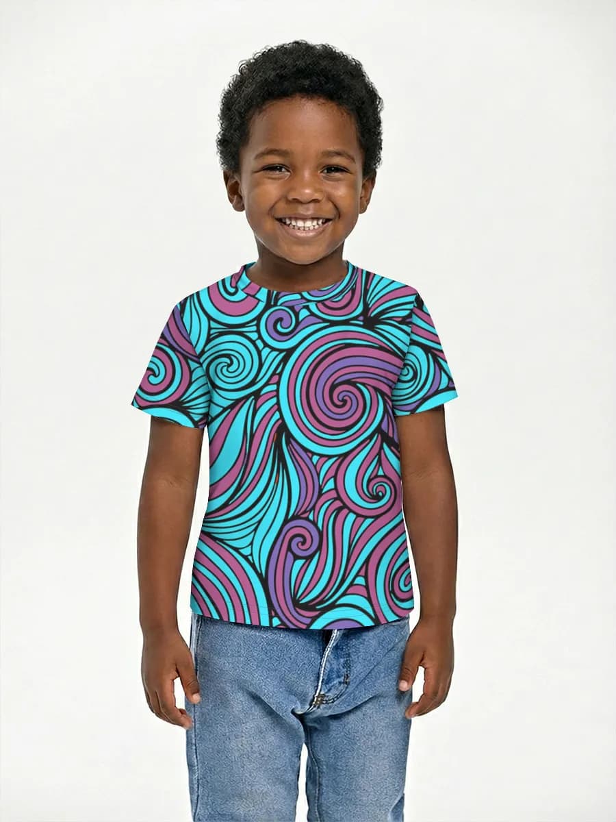 Children's cotton T-shirt (for boys. Copy)