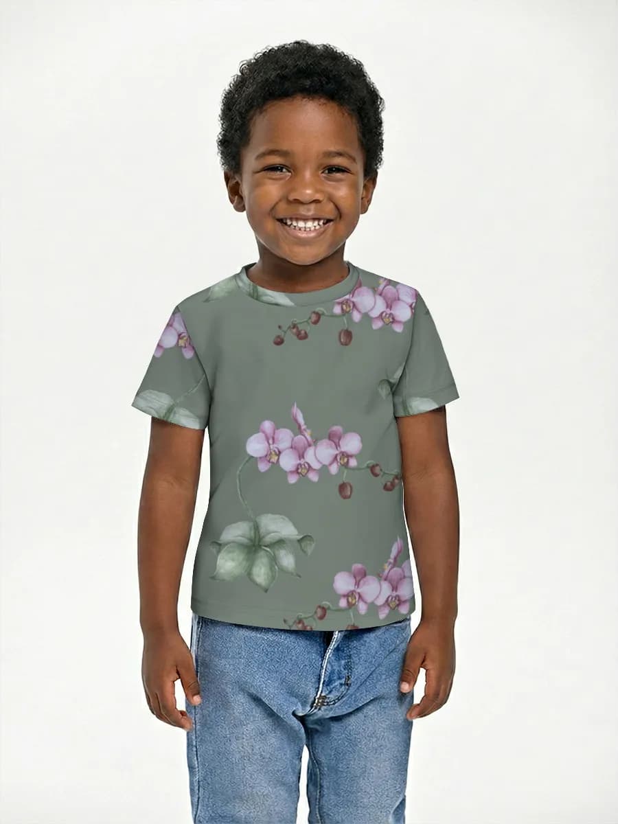 Children's cotton T-shirt (for boys. Copy)