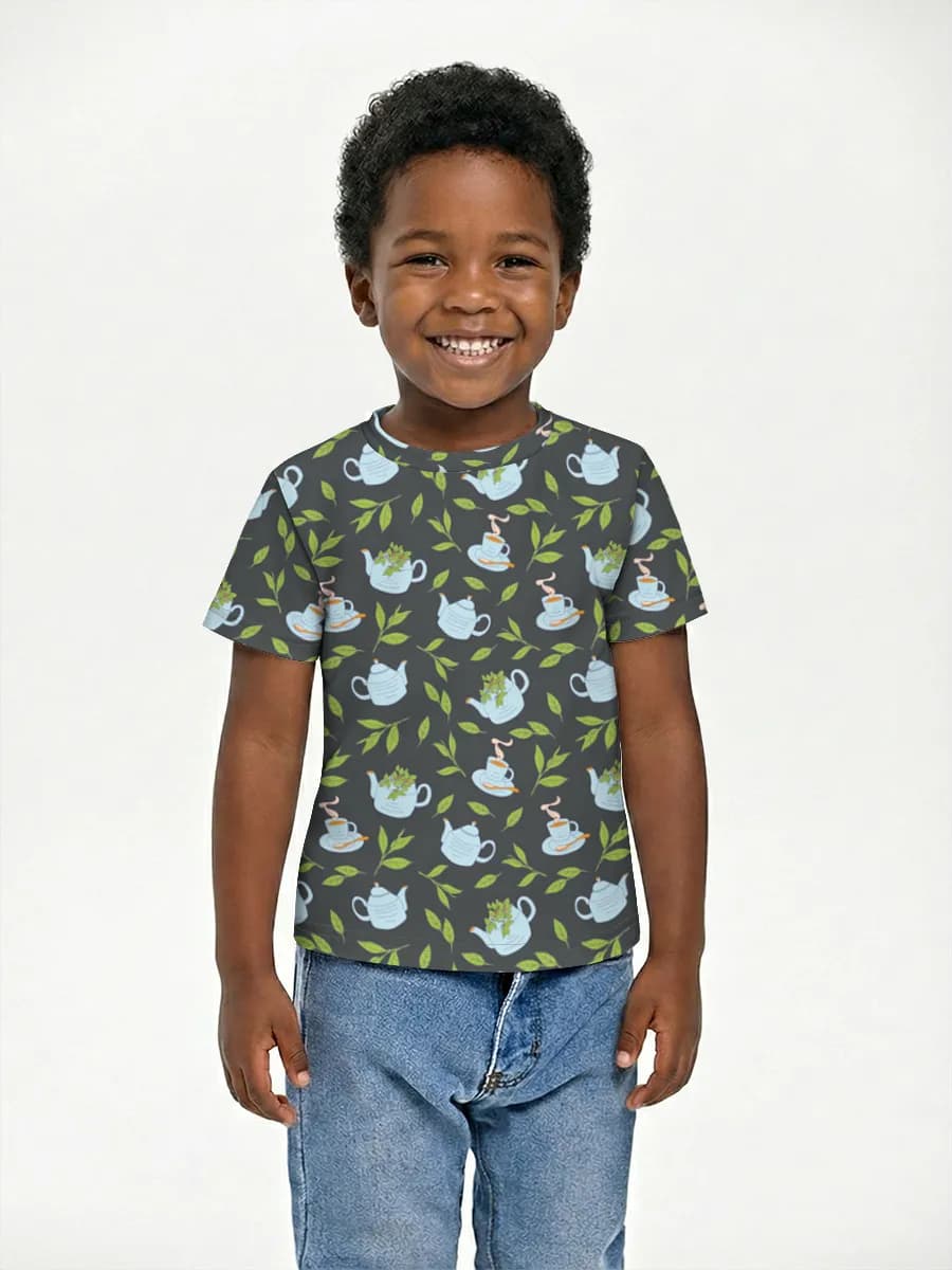 Children's cotton T-shirt (for boys. Copy)