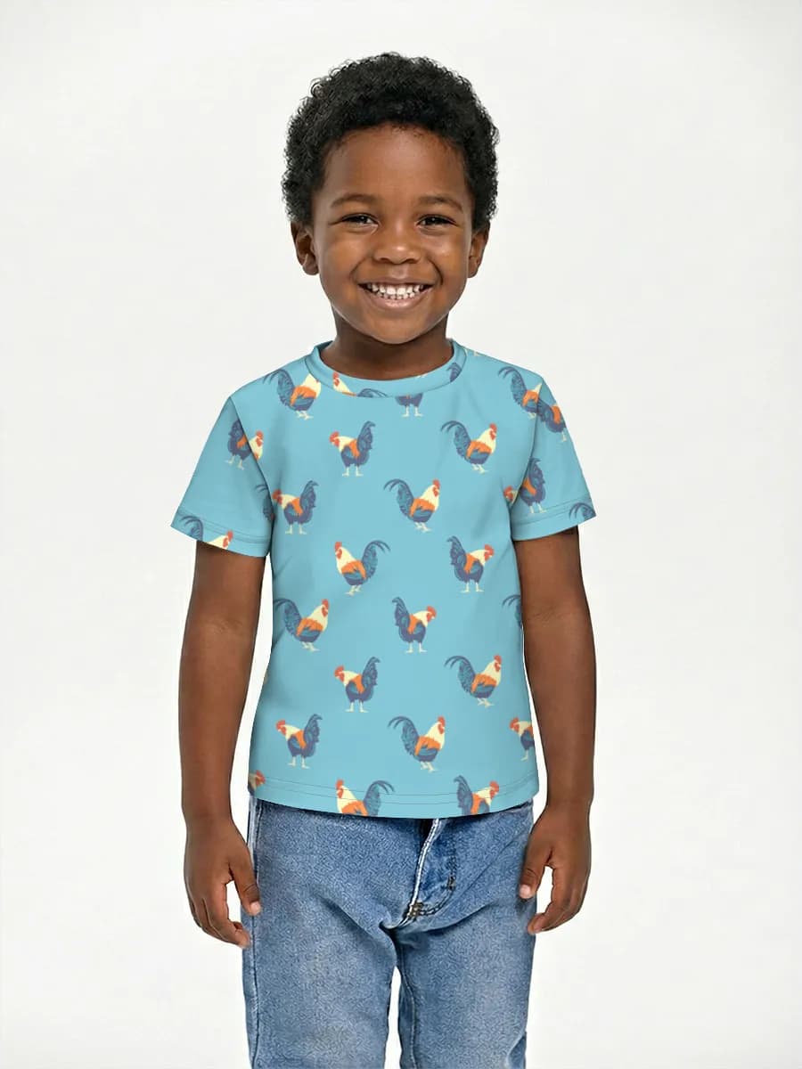 Children's cotton T-shirt (for boys. Copy)