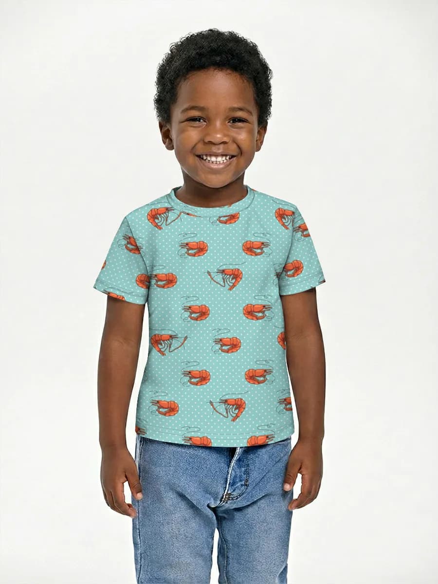 Children's cotton T-shirt (for boys. Copy)