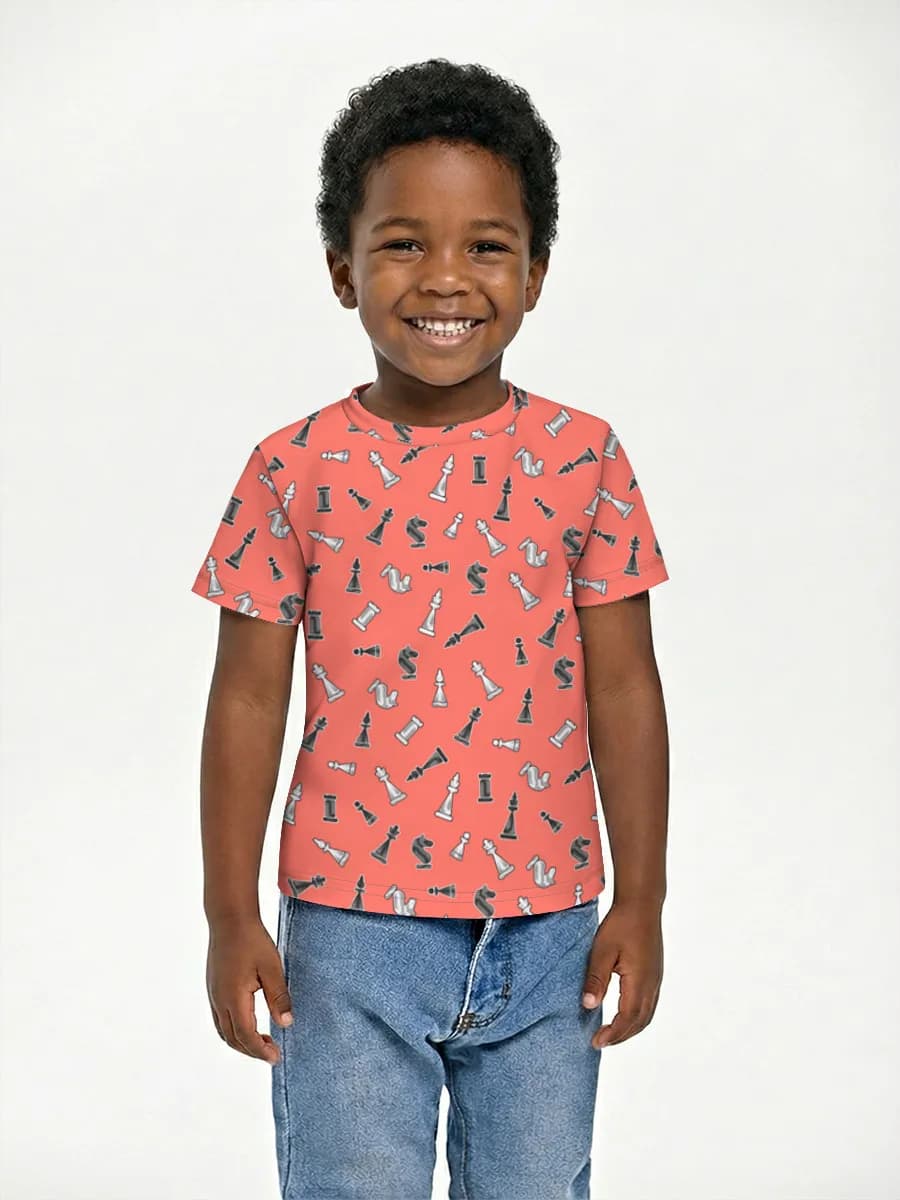 Children's cotton T-shirt (for boys. Copy)