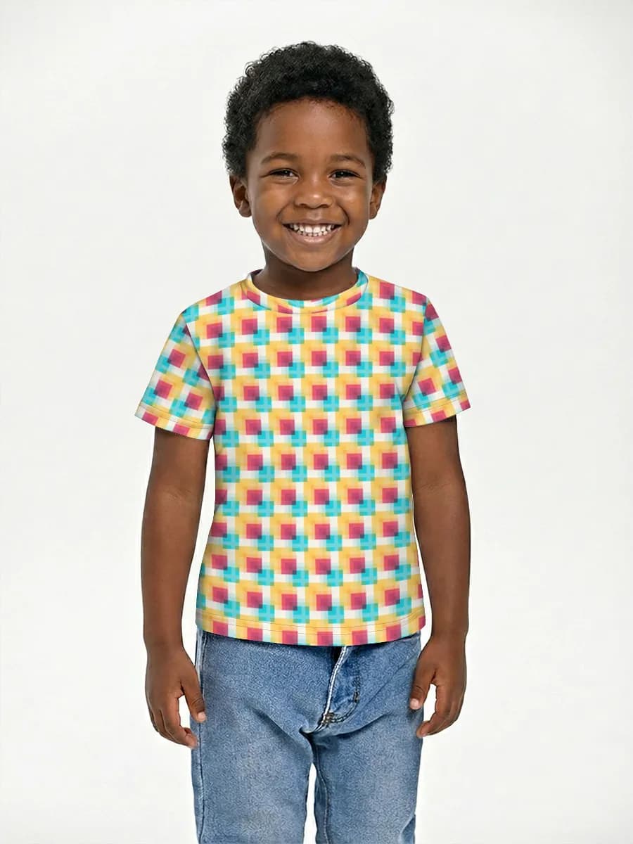 Children's cotton T-shirt (for boys. Copy)