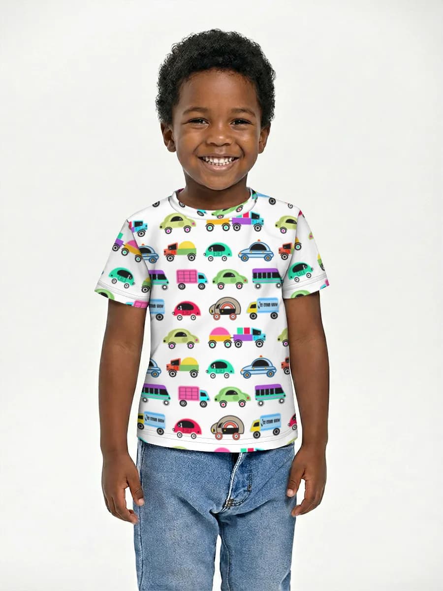 Children's cotton T-shirt (for boys. Copy)