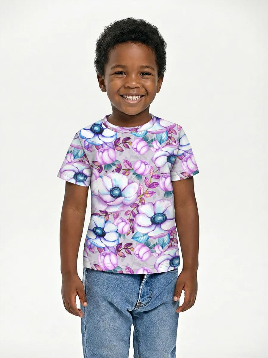 Children's cotton T-shirt (for boys. Copy)