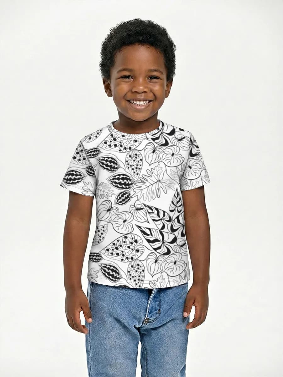 Children's cotton T-shirt (for boys. Copy)