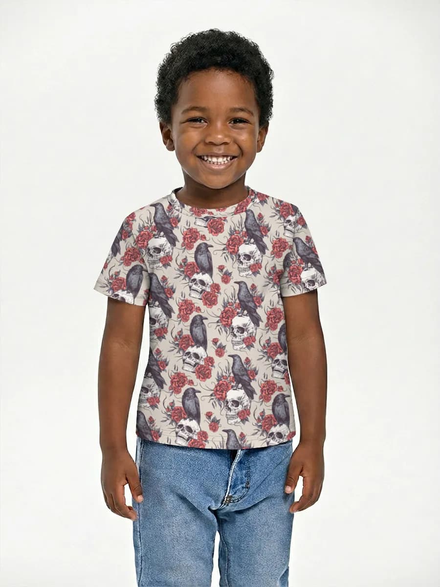 Children's cotton T-shirt (for boys. Copy)