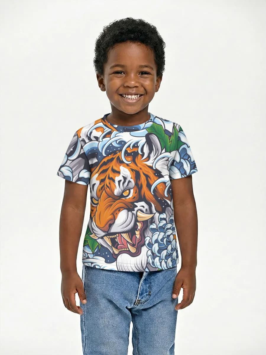 Children's cotton T-shirt (for boys. Copy)