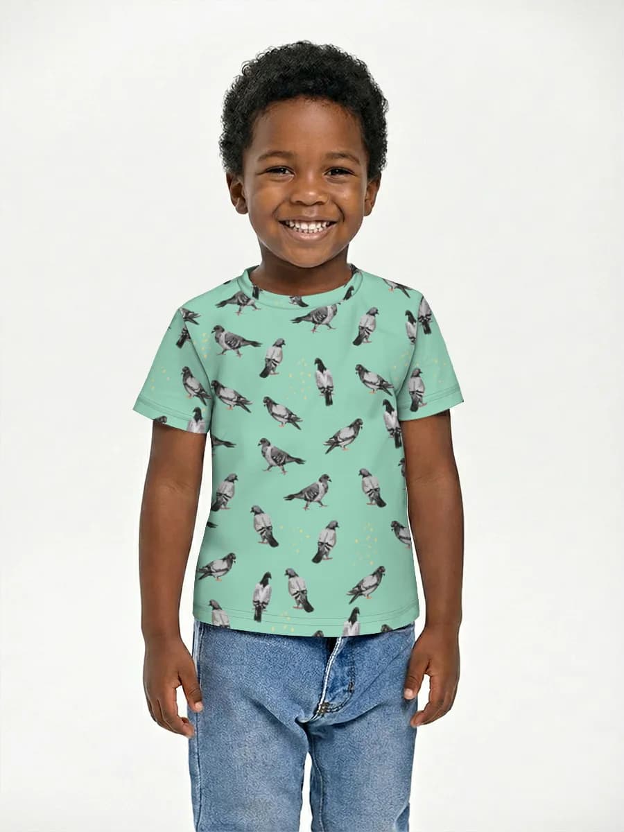 Children's cotton T-shirt (for boys. Copy)