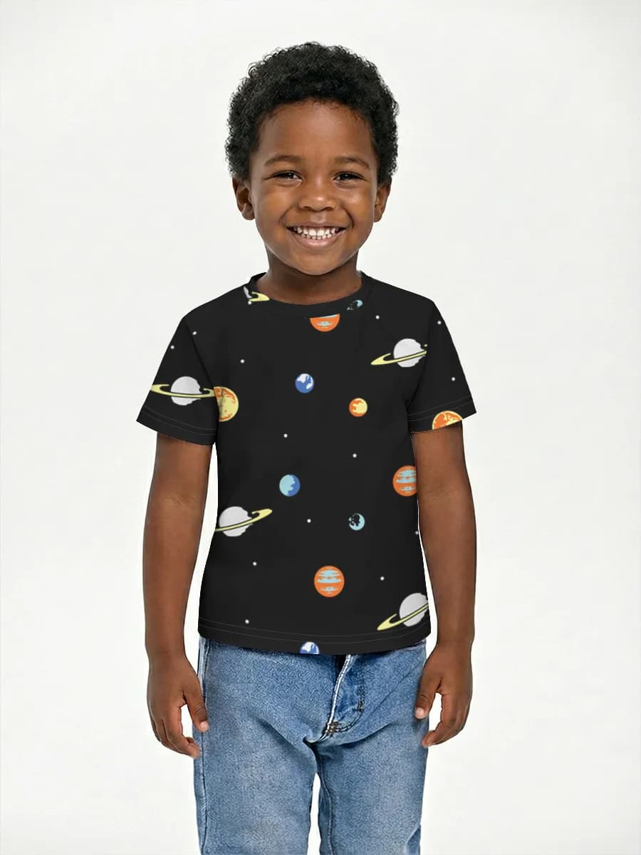 Children's cotton T-shirt (for boys. Copy)
