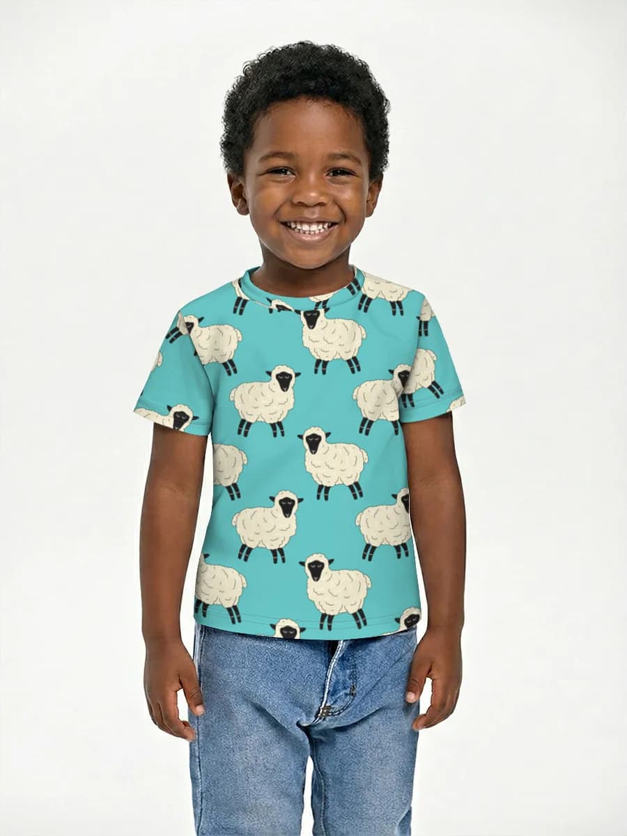 Cute Sheep Illustration