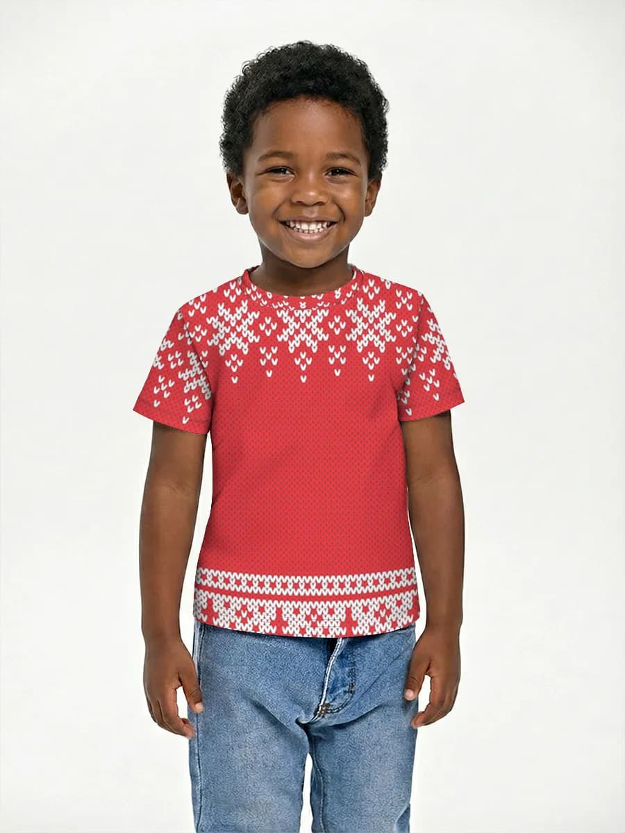 Children's cotton T-shirt (for boys. Copy)