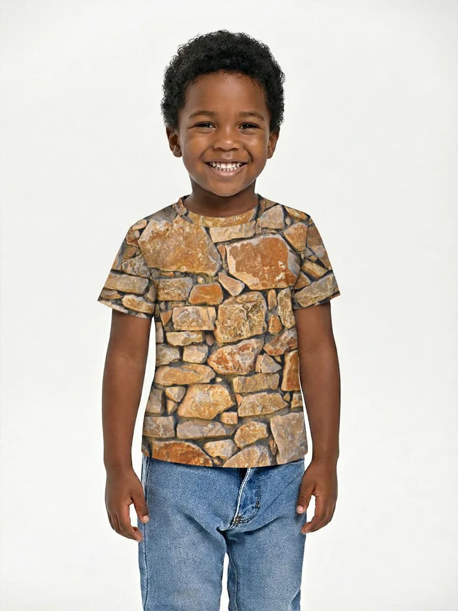 Children's cotton T-shirt (for boys. Copy)