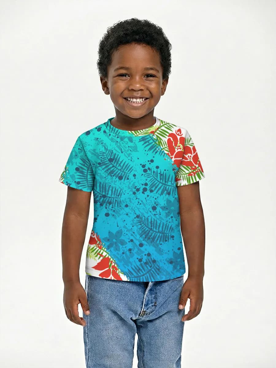 Children's cotton T-shirt (for boys. Copy)
