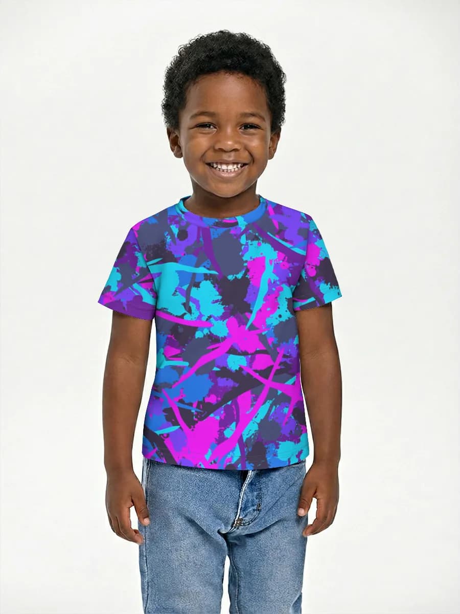 Children's cotton T-shirt (for boys. Copy)