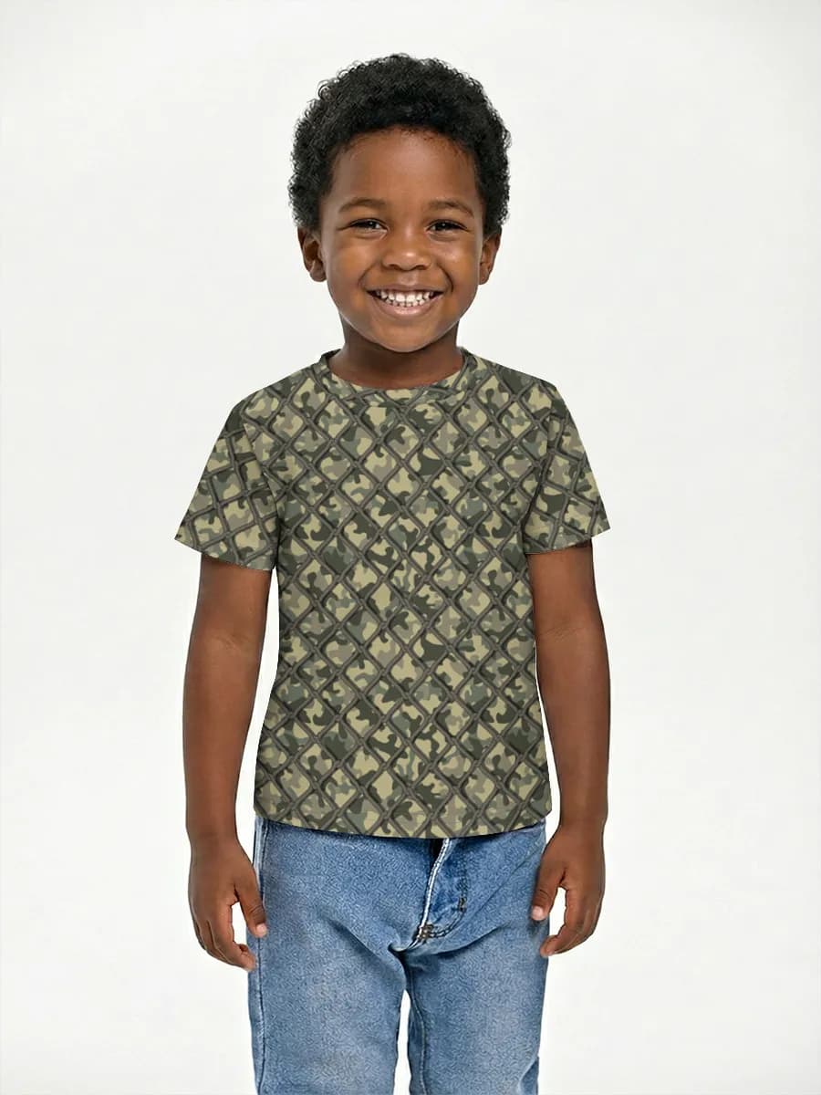 Children's cotton T-shirt (for boys. Copy)