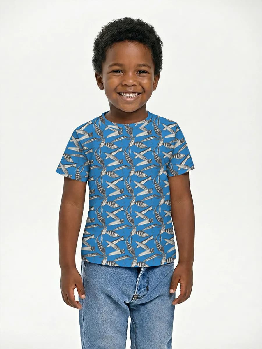 Children's cotton T-shirt (for boys. Copy)