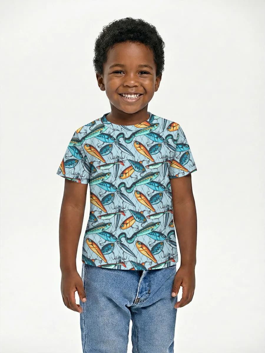 Children's cotton T-shirt (for boys. Copy)