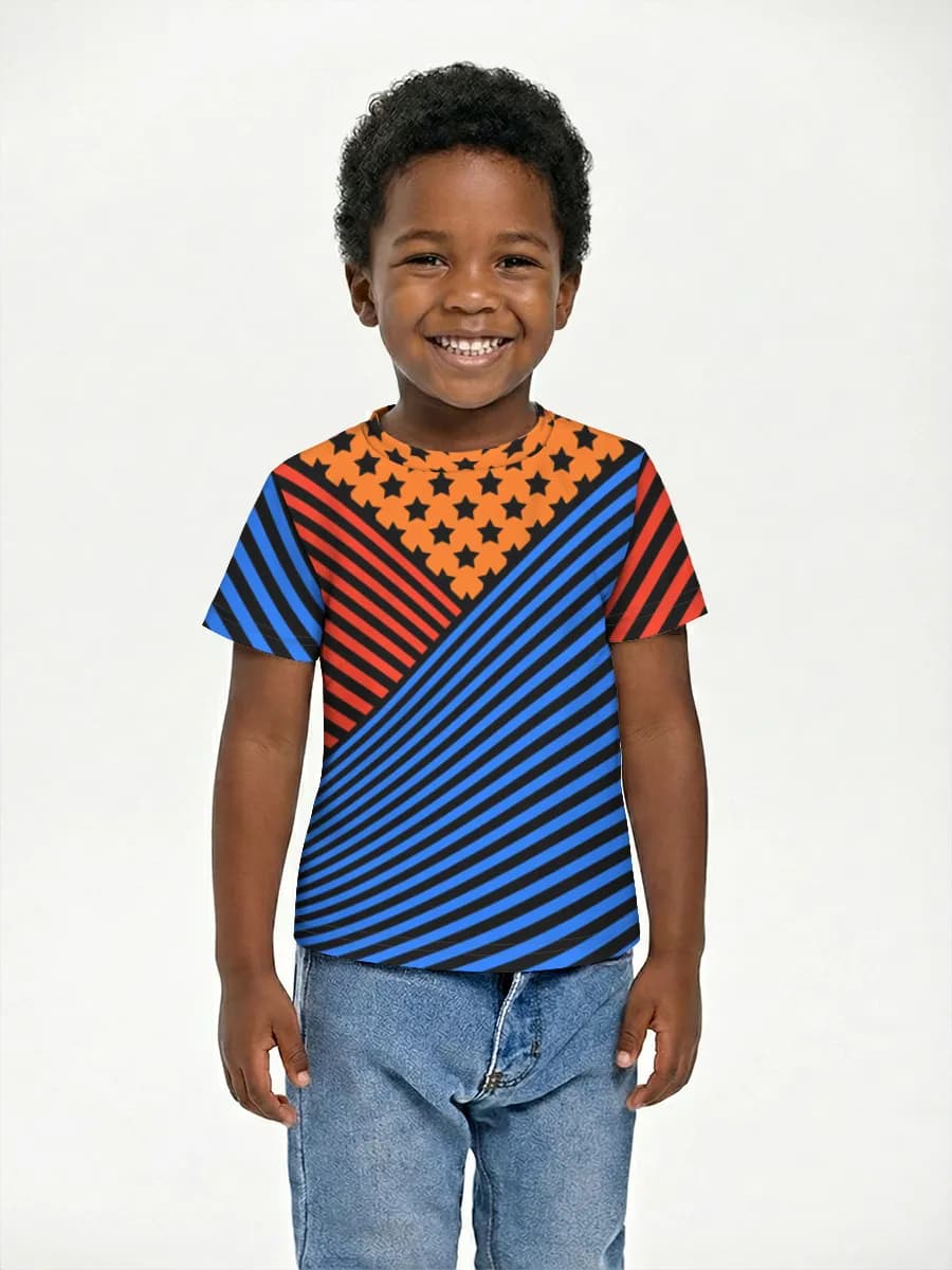 Children's cotton T-shirt (for boys. Copy)